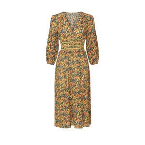 Shoshanna Ari Dress Floral Smocked Puff Sleeves Size 2